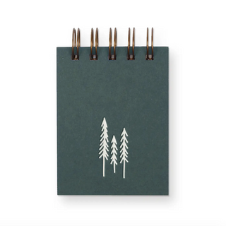 Mini Jotter - Evergreen Trees