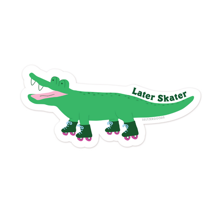 Later Skater Sticker