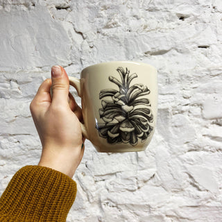 Laura Zindel Mug - Pinyon Pine Cone