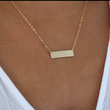 Load image into Gallery viewer, Mt Mansfield Bar Necklace