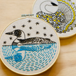 Load image into Gallery viewer, Loon Embroidery Kit
