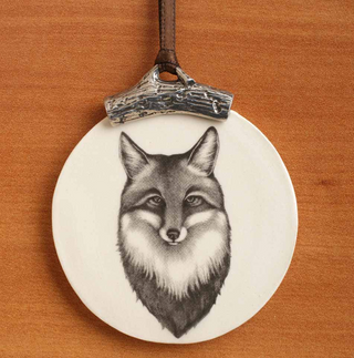 Laura Zindel Ceramic & Pewter Ornament