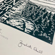 Load image into Gallery viewer, Vermont Parks Collection Print: Underhill State Park 12x16