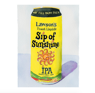 Sip of Sunshine Vermont Beer Print - 5x7