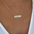 Load image into Gallery viewer, Mt Mansfield Bar Necklace
