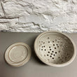 Load image into Gallery viewer, Laura White Pottery Berry Bowl With Plate