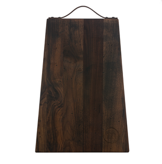 Killington Rustic Walnut & Leather Serving Board - Rectangle