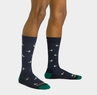 Darn Tough Men's Duck Duck Moose Sock - Eclipse 6094