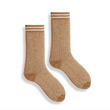 Load image into Gallery viewer, Cashmere/Wool Nordic Birdseye Women's Socks - Camel