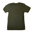 Load image into Gallery viewer, Mountains of Vermont Tee in Heathered Army Green with Black Ink