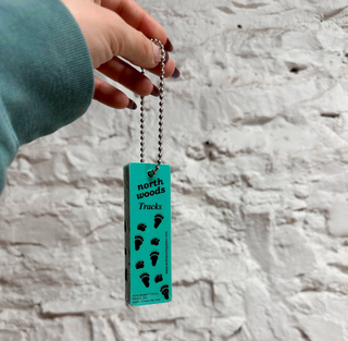 Animal Track Field Guide Keychain