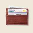 Load image into Gallery viewer, Slim Horizontal Wallet - Chocolate