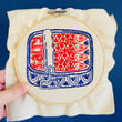 Load image into Gallery viewer, Sardines Embroidery Kit