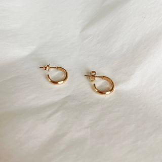 Classic Gold Huggie Hoops