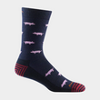 Load image into Gallery viewer, Darn Tough Men's Truffle Hog Socks - Navy 6092