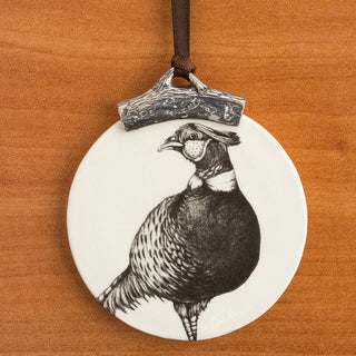 Laura Zindel Ceramic & Pewter Ornament