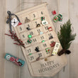 Load image into Gallery viewer, Canvas Pocket Advent Calendar
