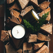 Load image into Gallery viewer, Farmhouse Pottery Vermont Wood Fir Candle