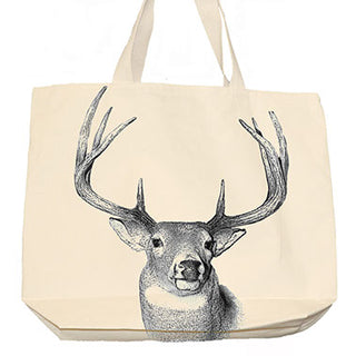 Oversized Canvas Animal Tote