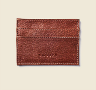 Slim Horizontal Wallet - Chocolate