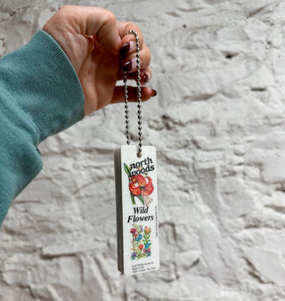 Wildflower Guide Keychain