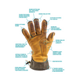 Load image into Gallery viewer, Uphill Skier Goatskin Leather Glove