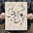 Load image into Gallery viewer, Some Mythical Creatures Art Print - 11x14