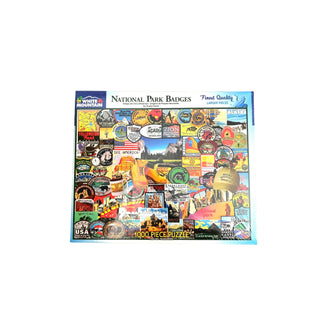 Badges of National Park 1000 Piece Puzzle