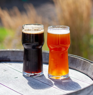 AO Glass Vermont Stamp Beer Pint Glass