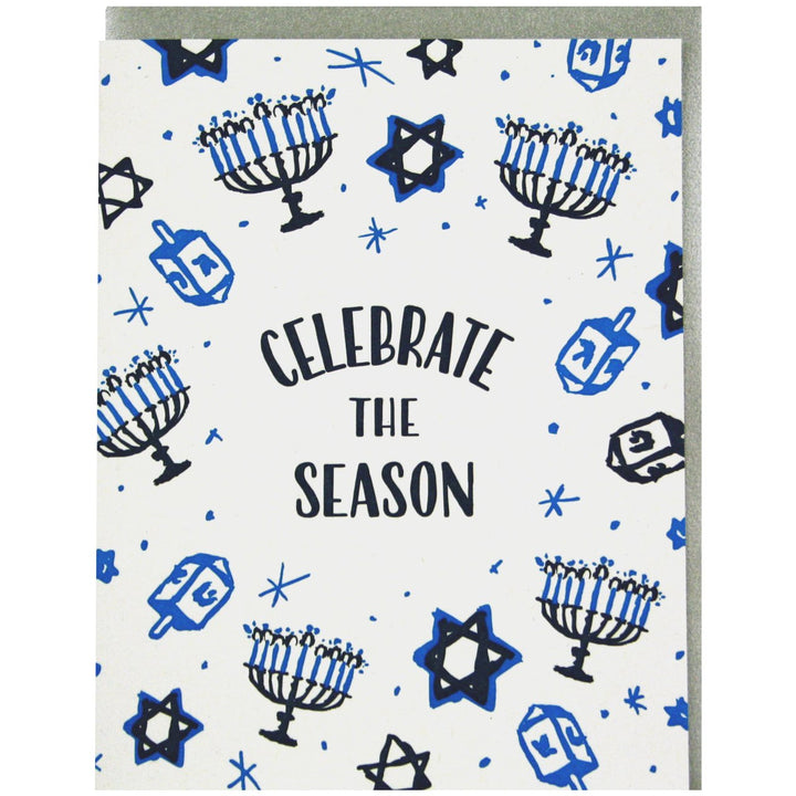 Celebrate the Season Hannukah Card - SI7
