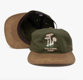 Respect Wonders II Snapback Cap - Olive