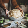 Load image into Gallery viewer, Farmhouse Pottery Laurel Pie Dish - PICKUP ONLY