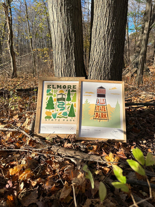 Vermont Parks Collection Print: Elmore State Park Blinderman 12x16