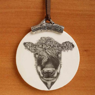 Laura Zindel Ceramic & Pewter Ornament