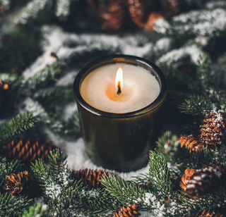 Farmhouse Pottery Vermont Wood Fir Candle