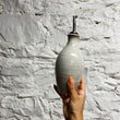 Load image into Gallery viewer, Laura White Stoneware Oil Bottle