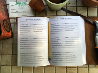 Leather Handmade Garden Journal