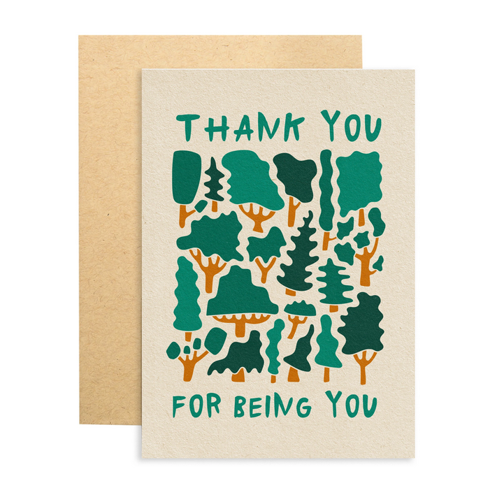 Being You Trees Card - WO1