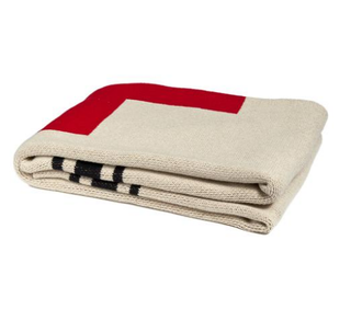 Reversible Swiss Cross Cotton Throw