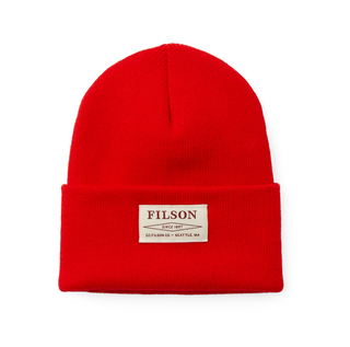 Filson Ballard Watch Cap - Red