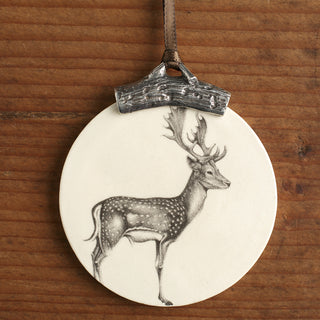 Laura Zindel Ceramic & Pewter Ornament