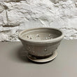 Load image into Gallery viewer, Laura White Pottery Berry Bowl With Plate