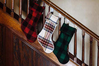 Stewart Plaid Red Stocking