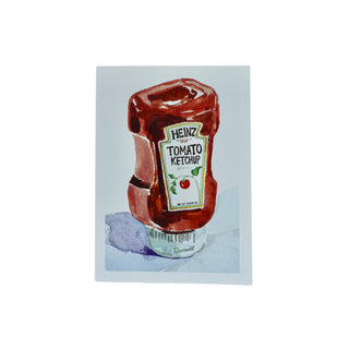 Lydia Ode Ketchup Greeting Card