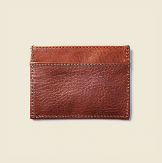 Slim Horizontal Wallet - Chocolate