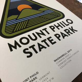 Vermont Parks Collection Print: Mount Philo State Park