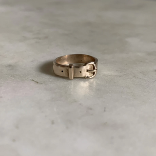 Bronze Belt Buckle Ring 7