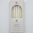 Load image into Gallery viewer, Natural White Taper Candles - 5 Pack