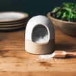 Load image into Gallery viewer, Farmhouse Pottery Beehive Salt Cellar with Spoon