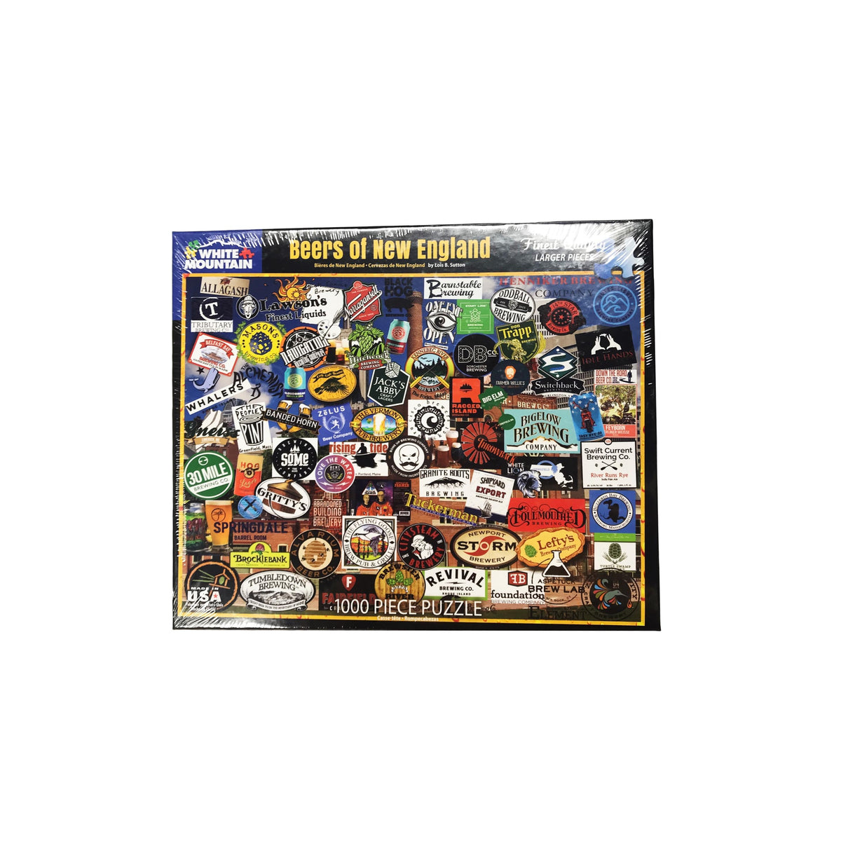 Beers of New England Puzzle - 1000 piece – Common Deer